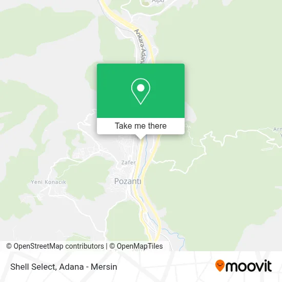 Shell Select map
