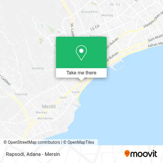Rapsodi map