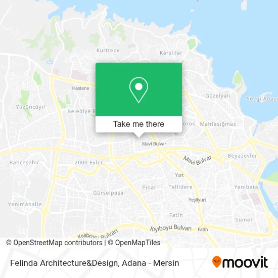 Felinda Architecture&Design map