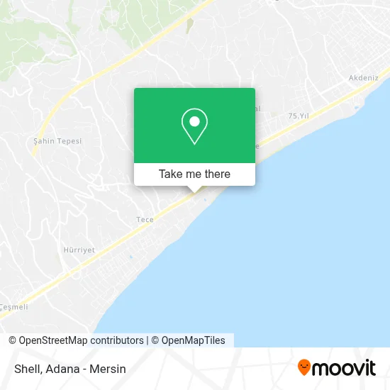 Shell map
