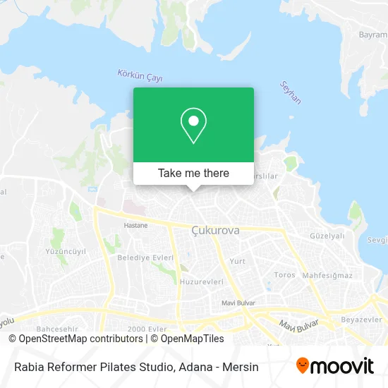 Rabia Reformer Pilates Studio map