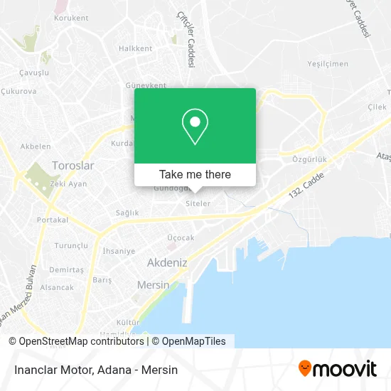 Inanclar Motor map