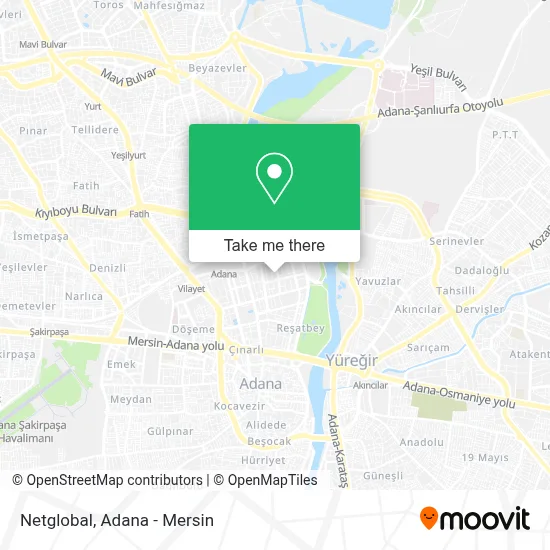 Netglobal map