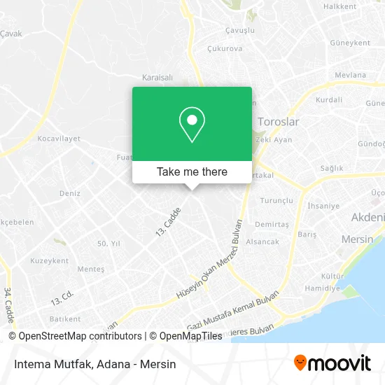 Intema Mutfak map