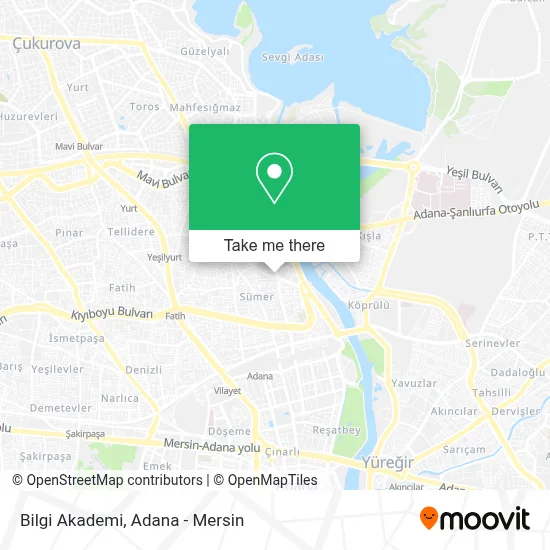 Bilgi Akademi map