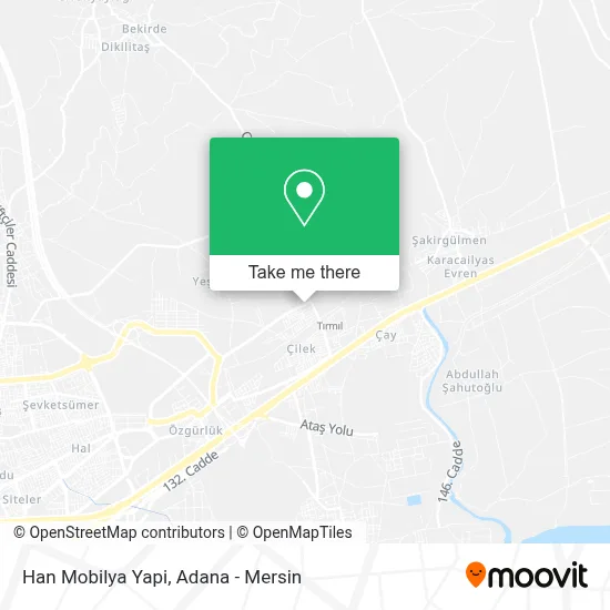 Han Mobilya Yapi map