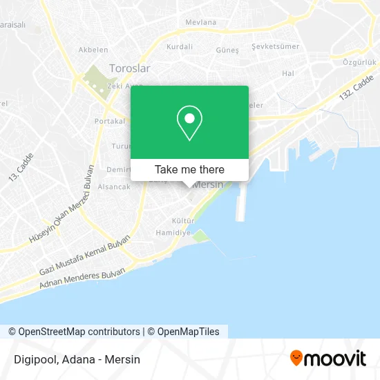 Digipool map