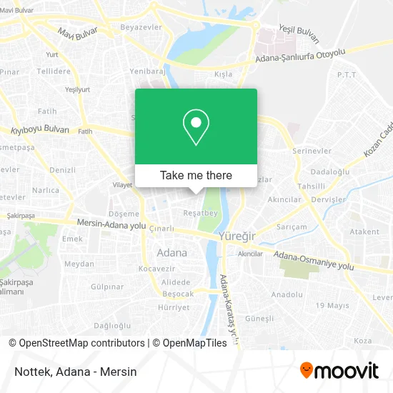 Nottek map