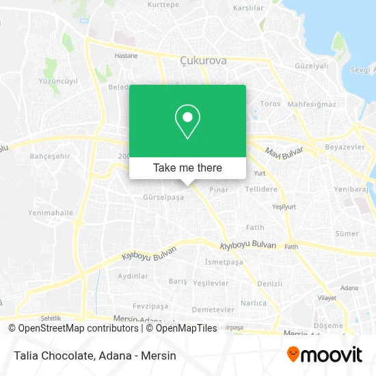 Talia Chocolate map