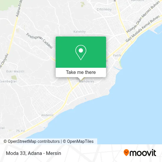 Moda 33 map
