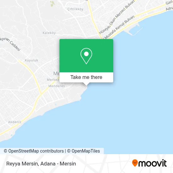 Reyya Mersin map