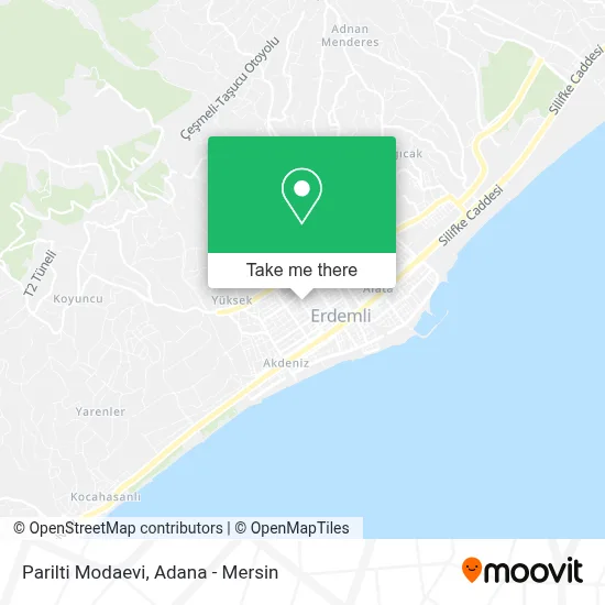 Parilti Modaevi map