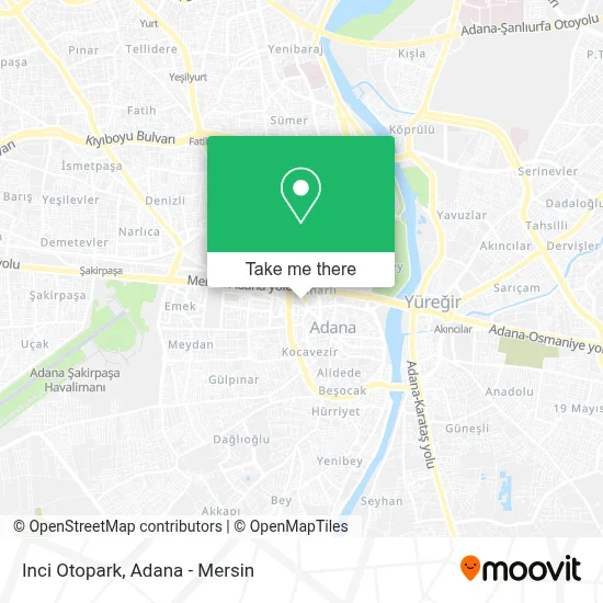 Inci Otopark map