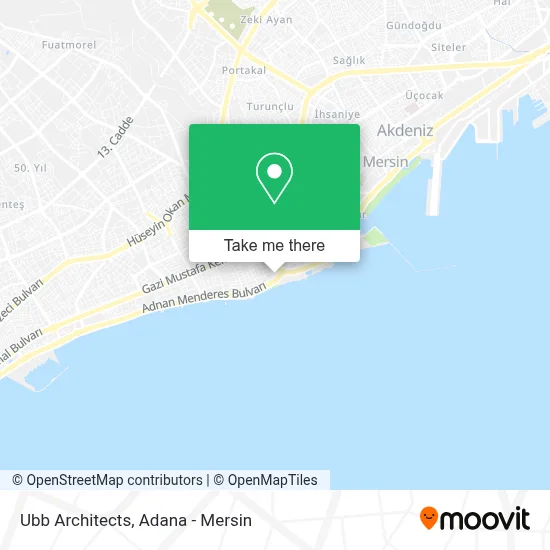 Ubb Architects map