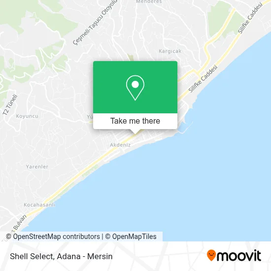 Shell Select map