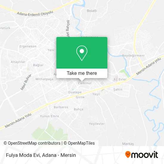 Fulya Moda Evi map
