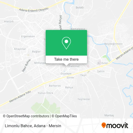 Limonlu Bahce map