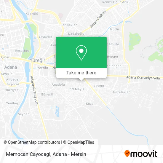 Memocan Cayocagi map