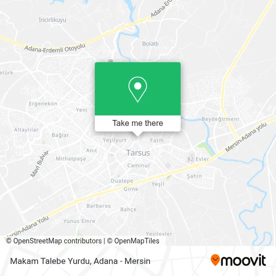 Makam Talebe Yurdu map