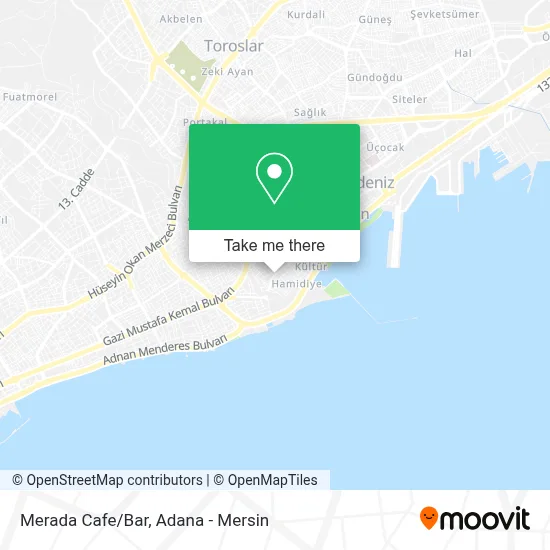 Merada Cafe/Bar map