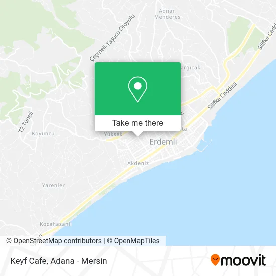 Keyf Cafe map