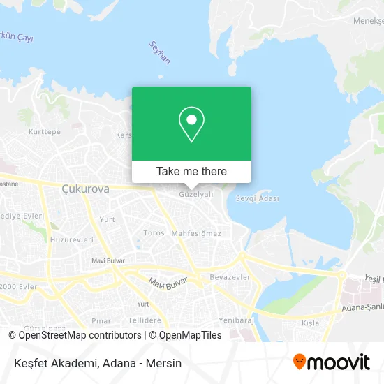 Keşfet Akademi map