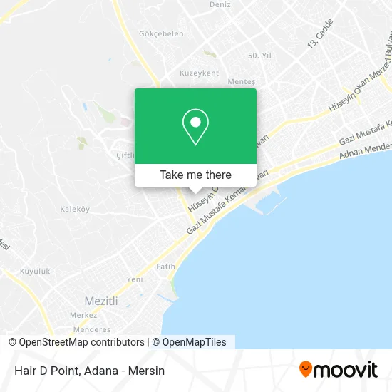 Hair D Point map