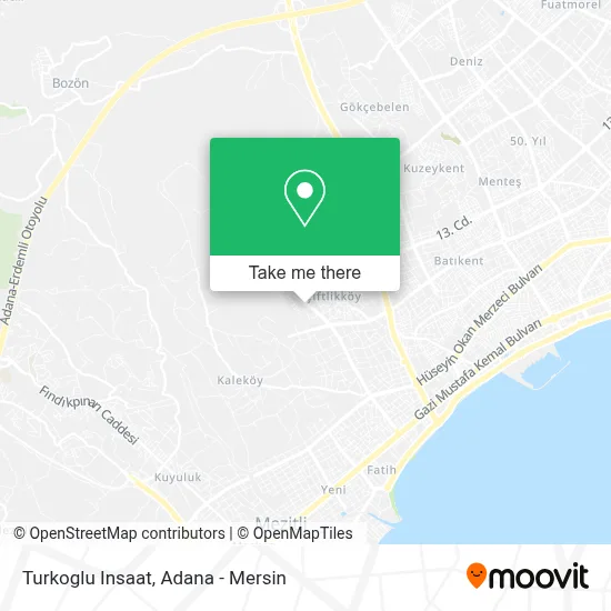 Turkoglu Insaat map
