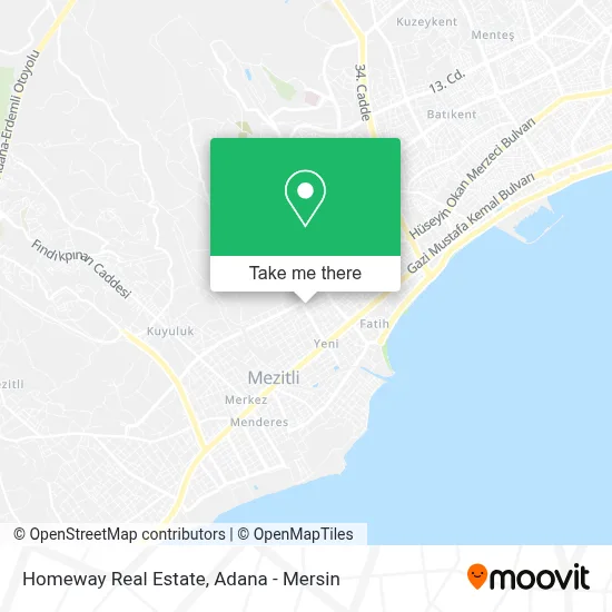 Homeway Real Estate map