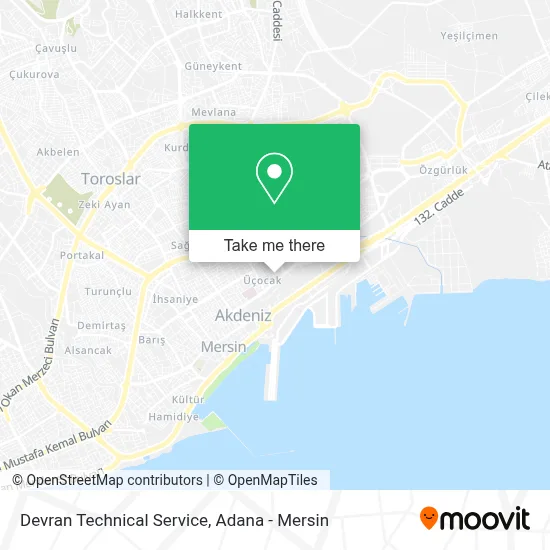 Devran Technical Service map