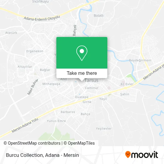 Burcu Collection map