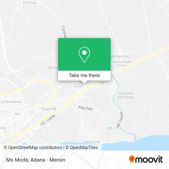 Ms Moda map