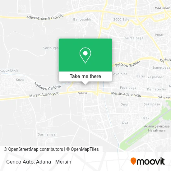 Genco Auto map