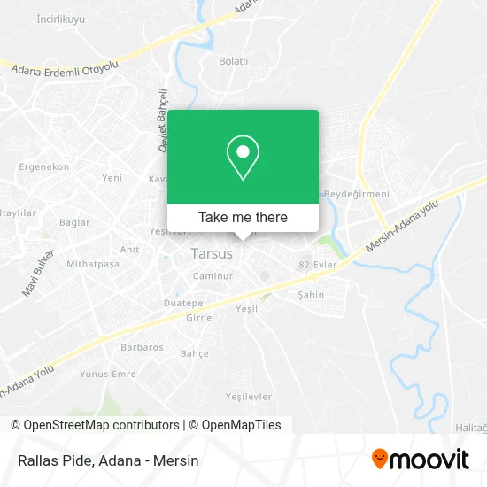 Rallas Pide map