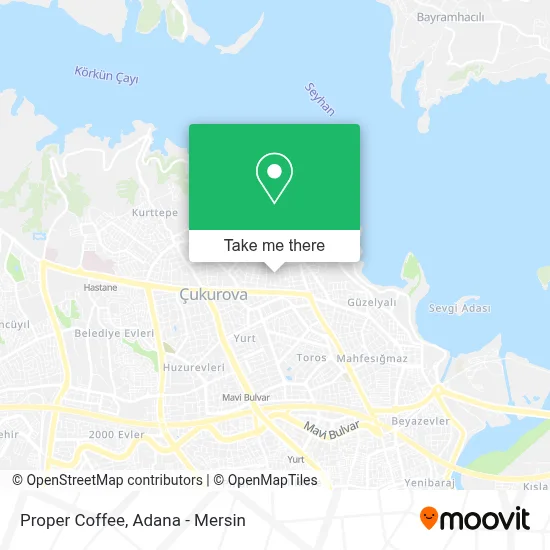 Proper Coffee map