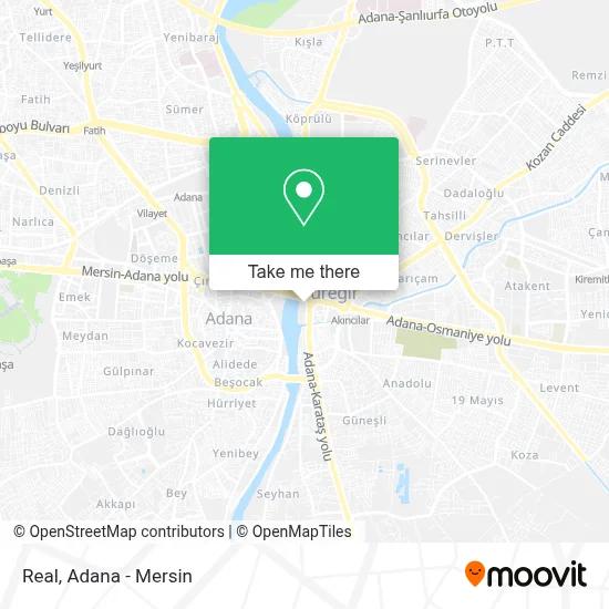 Real map