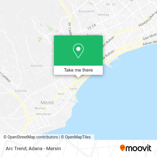 Arc Trend map