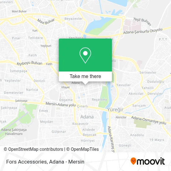 Fors Accessories map