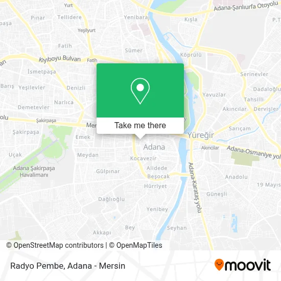 Radyo Pembe map