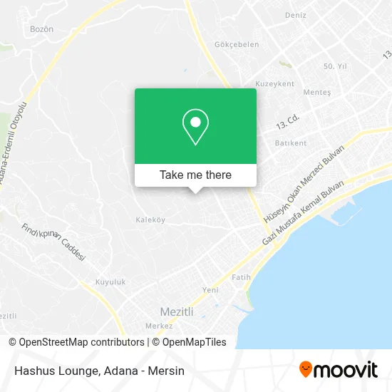 Hashus Lounge map
