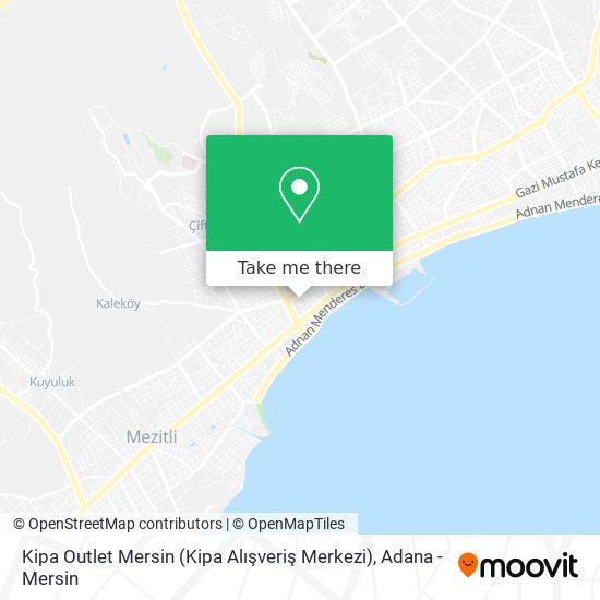 Kipa Outlet Mersin (Kipa Alışveriş Merkezi) map