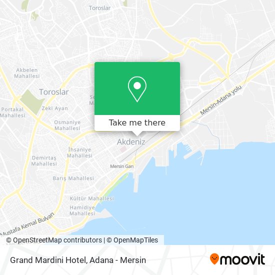 Grand Mardini Hotel map