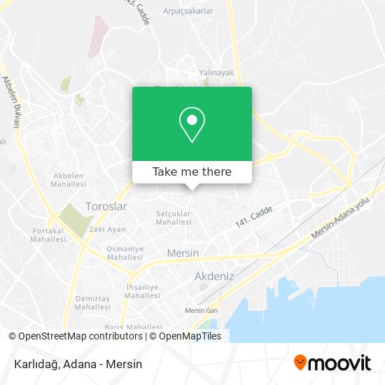 Karlıdağ map