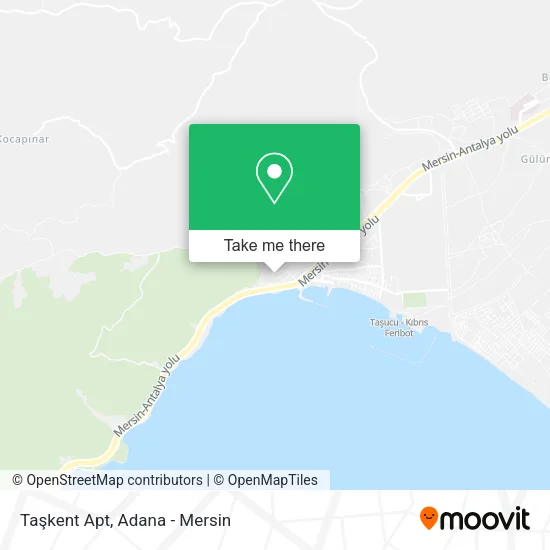 Taşkent Apt map
