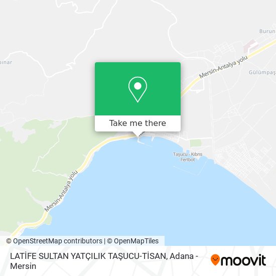 LATİFE SULTAN YATÇILIK TAŞUCU-TİSAN map