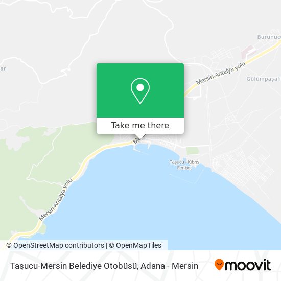 Taşucu-Mersin Belediye Otobüsü map