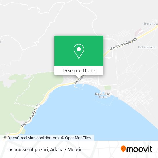 Tasucu semt pazari map