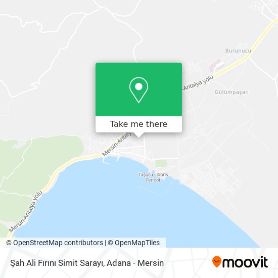 Şah Ali Fırını Simit Sarayı map