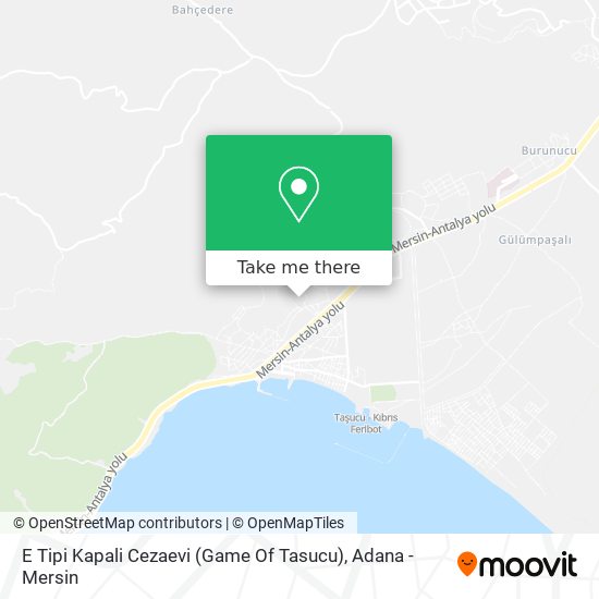 E Tipi Kapali Cezaevi (Game Of Tasucu) map