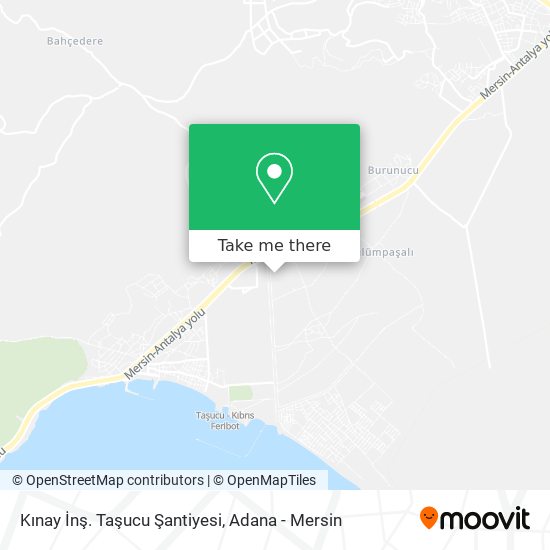 Kınay İnş. Taşucu Şantiyesi map